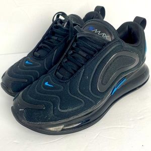 Nike Air Max 720 Just Do It Black & Blue ‎ (GS) Youth size 4.5